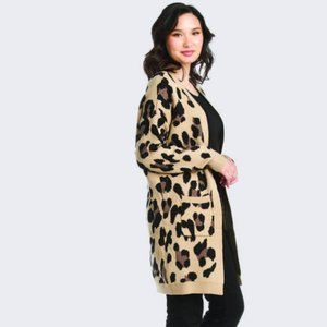 Papillon  Leopard Luxe Cardigan